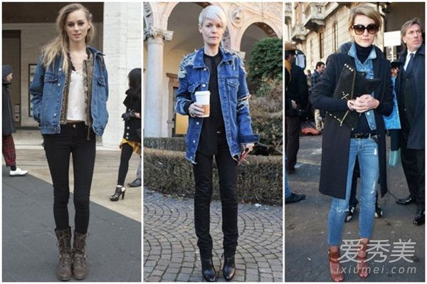 我不厌倦穿任何东西！春天穿七种牛仔夹克