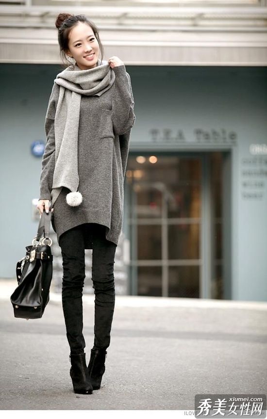 单色围巾简单大气通用