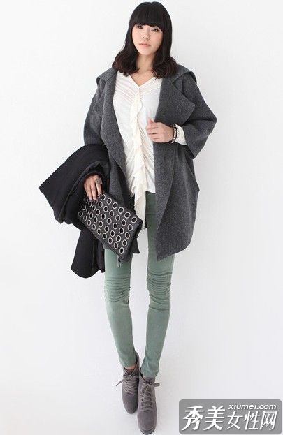 初冬变气质的外套——OL促销法宝
