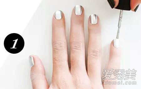 3步超简单美甲教程看起来不错,很有创意!