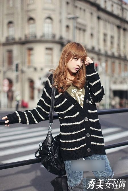冬天,你会又高又瘦,你会温暖又时尚。