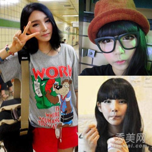 韩国一家电视台在线美容卸妆照片