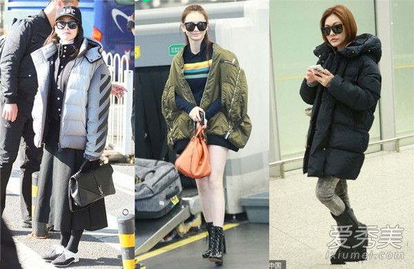 穿羽绒服很冷。最完整的羽绒服就放在这里。