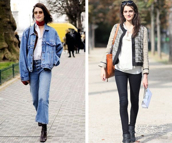 娇小女孩最明显的身材是什么？短外套是必不可少的。