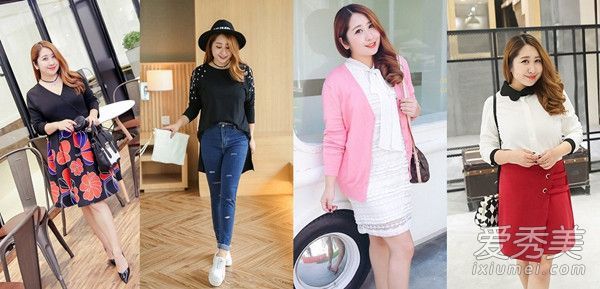 如果选择合适的衣服，稍胖的女孩会隐藏自己的身体，变得更瘦。