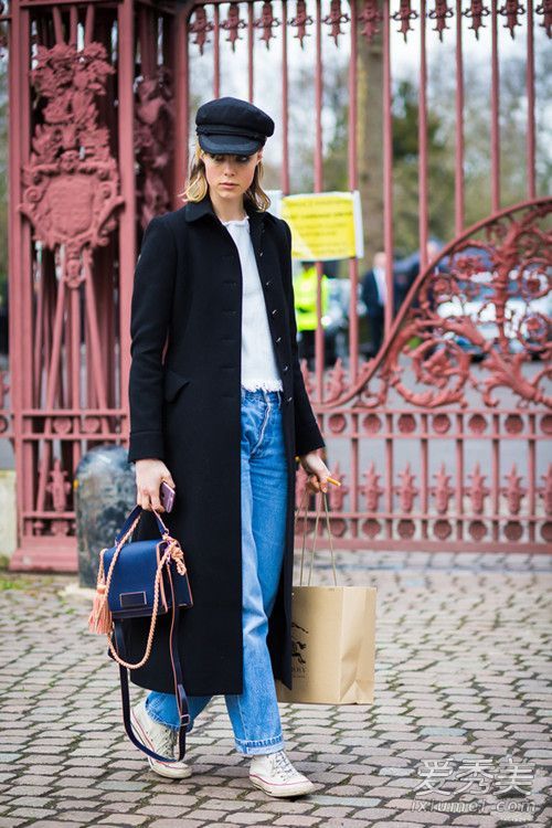 小个子也可以穿长外套。