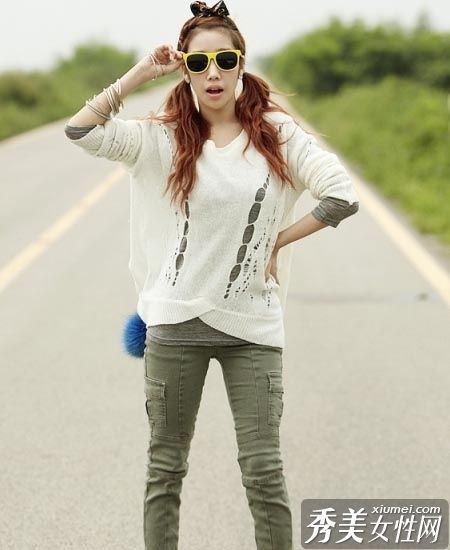 冬季时尚人士最喜欢韩朝。