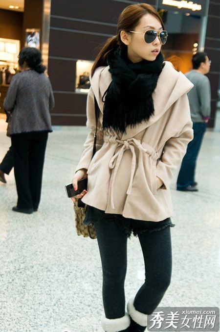 李孝利冬装的中国版“女性超级瘦”