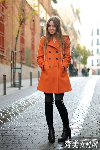 冬天的高魔力拥有顶级模特的优雅