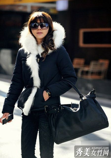 混合搭配最前卫的街头风格耐寒夹克。