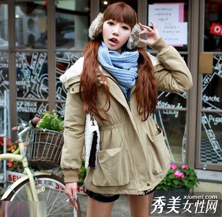 可爱学院派MM外套漂亮保暖又薄