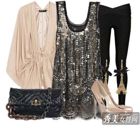 精彩的派对装扮闪亮的光棍节派对