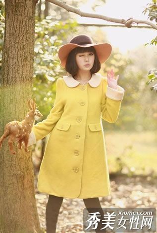 秋冬多彩时尚外套颜色染