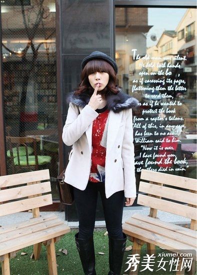 Hotst毛绒短外套就靠它来展现你的个性！