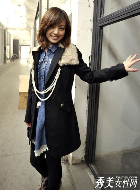 棉袄不仅要修身，还要有个性。