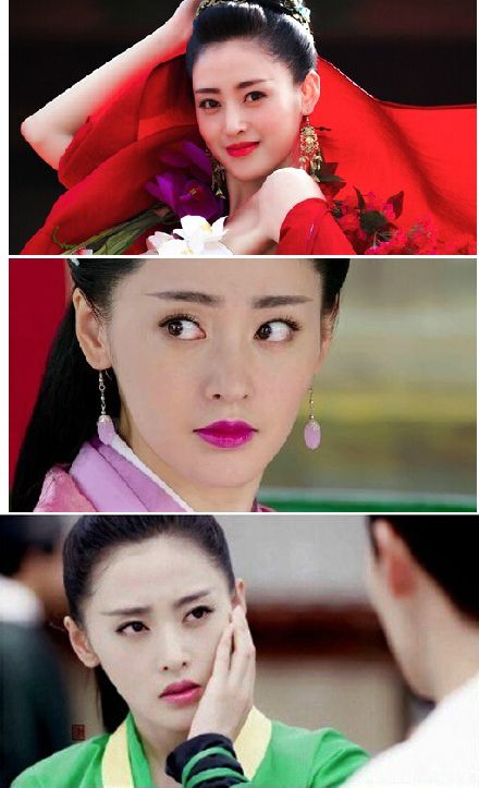 太子妃。华&传说的古体有美丽的眉毛和头发