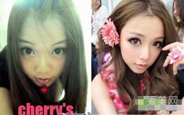 无PS+化妆+化妆照片展现名人模特的“真面孔”