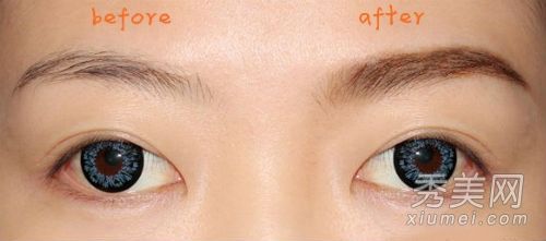 天然浅色浓眉妆巧用眉粉+眉霜画眉毛