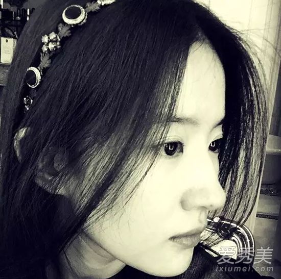 刘亦菲完美的比例脸从一边到另一边达到新高度