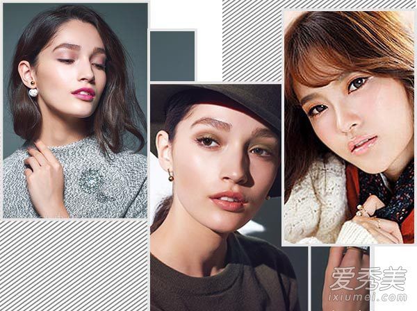 冬季眼部化妆3个流行颜色柿子+卡其色绿色+棕色灰色