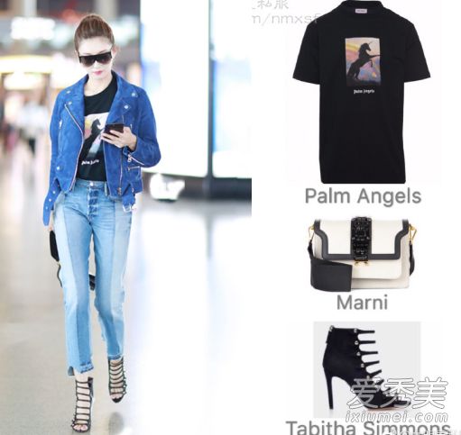 江淑英机场是什么牌子的黑色高跟鞋?