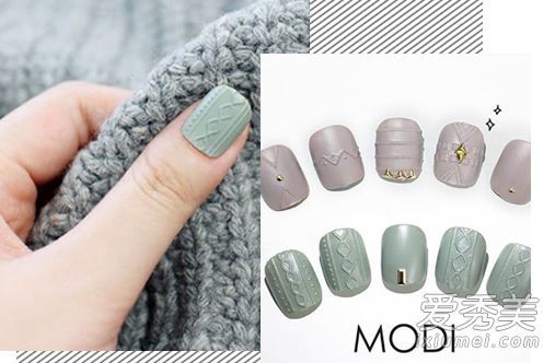 快速美甲:指甲贴播放新图案
