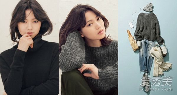 宽松毛衣4种搭配展现慵懒的女人味