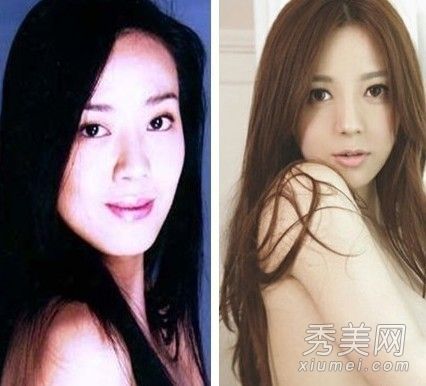 美容明星的旧照片在整形手术前太漂亮了。