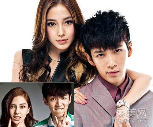 男女明星的面部特征像“双胞胎”