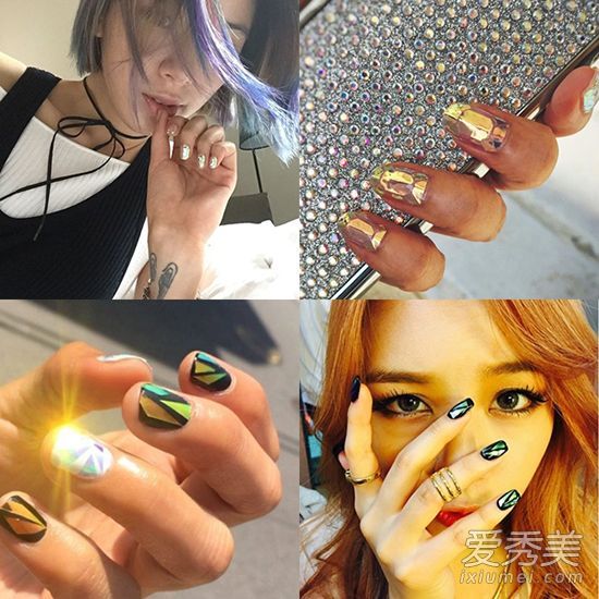 韩国最夯的玻璃指纹DIY闪亮盔甲闪现给你！