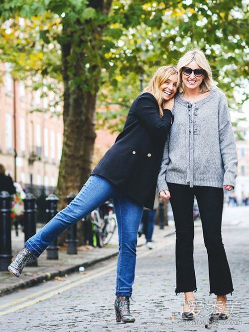 气温急剧下降。裤子推荐穿牛仔裤