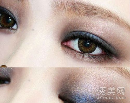 眼影和眼线的绘制