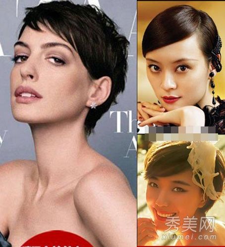 女演员越红，头发就越短。孙莉教你短发和化妆
