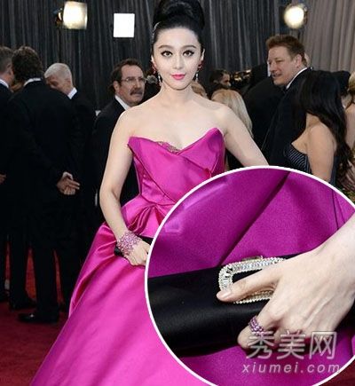 奥斯卡女演员红地毯单色美甲很受欢迎