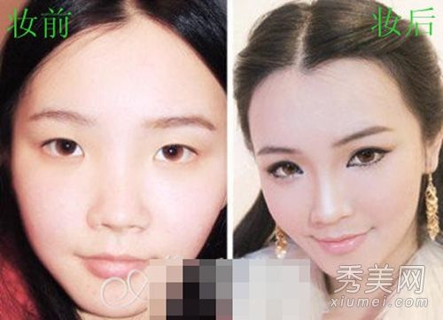 图形眼妆师修饰小眼睛缺陷