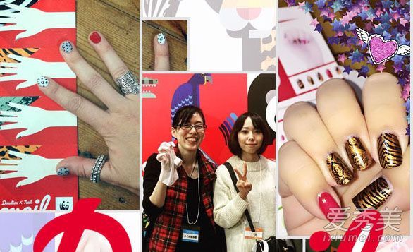 日本最整洁的动物图案彩绘美甲(照片)