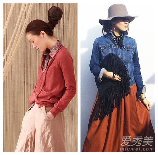 完全掌控本季时尚的三色连衣裙,告别沉闷的冬日