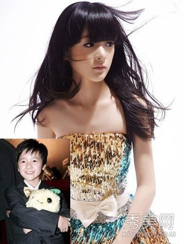 “大咖喱秀”徐娇的童星们化了浓浓的妆