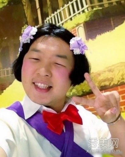 欧弟·杜海涛饰演24位男明星和女演员的仰泳