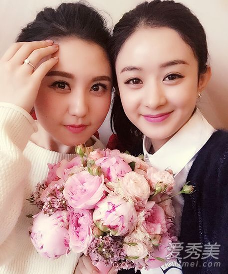 明星姐妹揭秘:赵堂妹颜超值