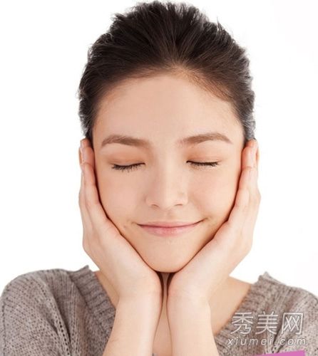 面部排毒和紧致肌肤图形9步按摩