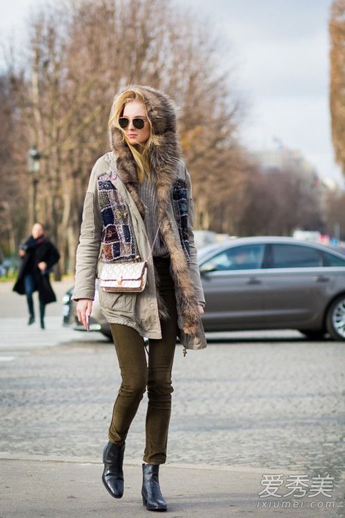 如果你认为羽绒服很丑,那就在冬天穿上派克大衣。