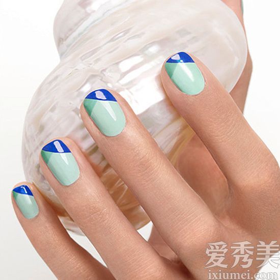 用黑手修指甲有什么好处？十种美甲都是白色且时尚的。