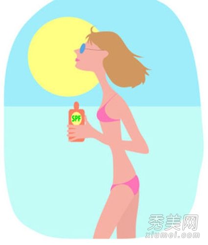 夏季面部防晒和遮瑕方法中的皮肤和技巧