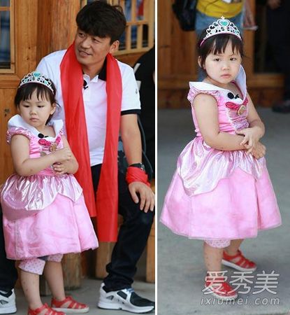 王，高，，明星爸爸为女儿颜值拼