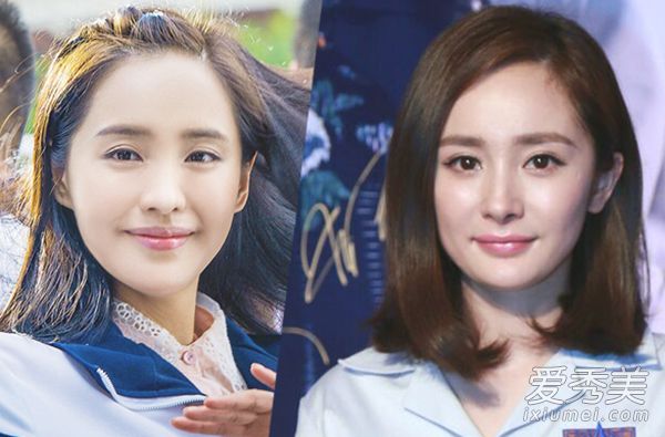 这位受欢迎的女演员的长度是一样的!校花知望直面杨蜜和刘亦菲