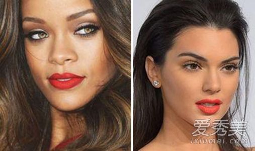 图形三步唇线画创造欧洲性感的嘴唇