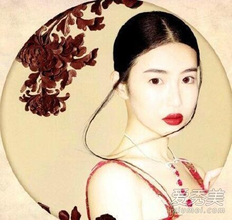 张辛苑范冰冰中式古典化妆画