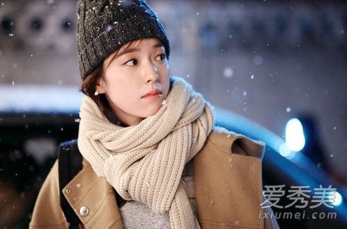 韩剧女主角的温馨文本围巾教学