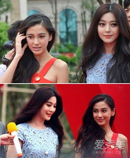 白皮肤+小脸蛋+和范冰冰拍照的高个女演员太可怜了